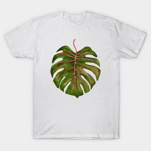 Big monstera leaf T-Shirt